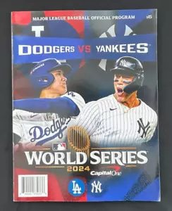 2024 World Series Program, Los Angeles Dodgers vs New York Yankees, Ohtani, NEW - Imagen 1 de 4