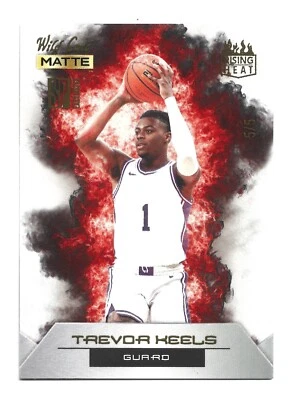 /5 2022 Wild Card Matte SP Exclusive Rising Heat Basketball RHN-18 Trevor Keels - Image 1 of 2