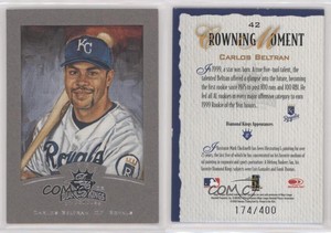 2002 Donruss Diamond Kings Silver Foil /400 Carlos Beltran #42