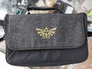Official Nintendo Switch Messenger Bag Carrying Case Zelda Hyrule Logo POWERA - Picture 1 of 23