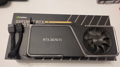 Scheda grafica GPU NVIDIA GeForce RTX 3070 Ti FE Founders Edition - Immagine 1 di 4