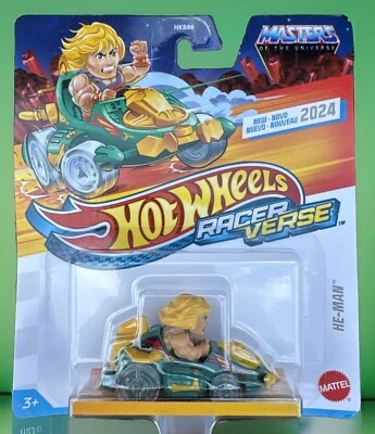 New Hot Wheels Racer Verse MOTU He-Man - Image 1 of 2