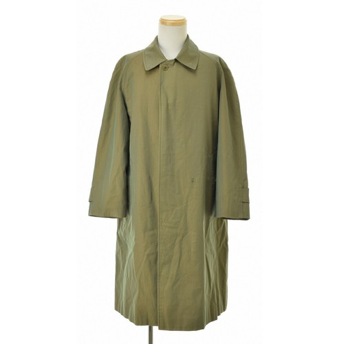 Cappotto singolo Burberry Prorsum anni 90 Nova Check verde capospalla