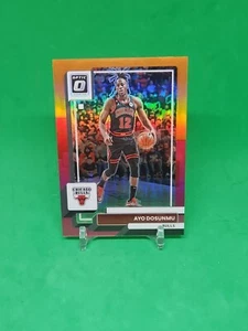 2022-23 Donruss Optic 63 Ayo Dosunmu Prizm Pink Red Orange #8/15 - Picture 1 of 2