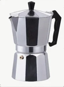 Expresso Maker Italian Cuban Arabic Coffee Capuchino 6 Cups Aluminum Percolator - Picture 1 of 6