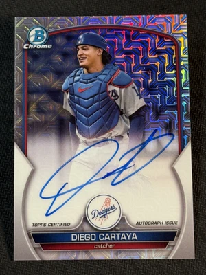 2023 Bowman Chrome MOJO REFRACTOR AUTO Diego Cartaya, item 4 - Image 1 of 2