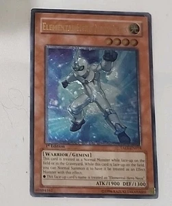 Elemental Hero Neos Alius TAEV-EN018 1st Edition Yugioh Card English Rare - Picture 1 of 6