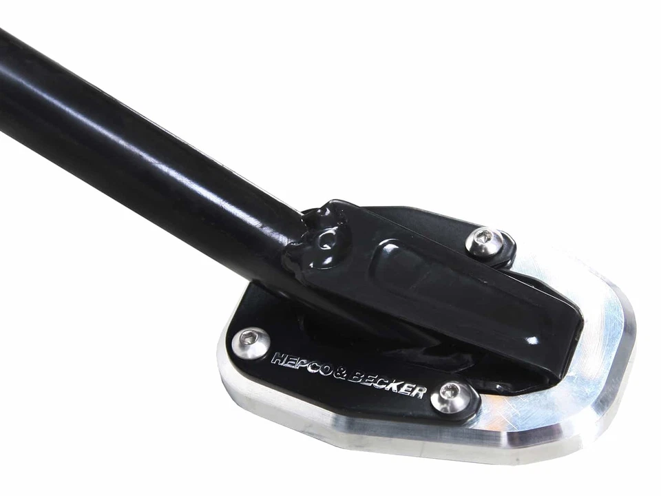 Placa de soporte lateral plata/negro para Ducati Scrambler 800 (2019-2022) - Imagen 1 de 1