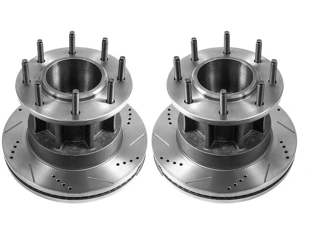 Juego de rotor de freno delantero 79GFDB35 para Ford F350 Super Duty 2005 2006 2007 Foto 1 de 1