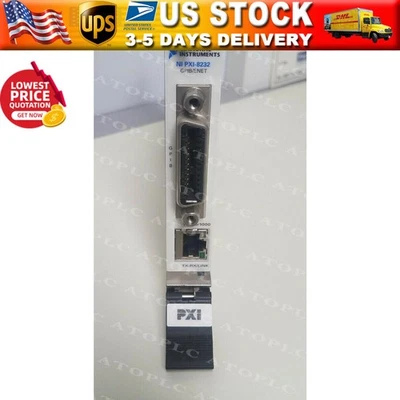 US Free TAX NEW NI PXI-8232 PXI8232 PXI GPIB Instrument. - Image 1 of 4