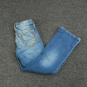 Jeans Ariat Niños 10 Azul B4 Relajado Pierna Recta Denim 5 Bolsillos Puntada en Contraste - Imagen 1 de 11