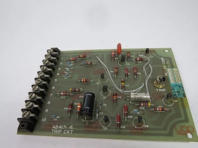 Pillar AB417-4 (E) Current Trip Circuit Board USED - Image 1 of 4