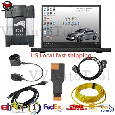 V2025.7 para BMW Icom Next Herramienta de diagnóstico automático Escáner de código con computadora portátil EE. UU. Foto 1 de 4