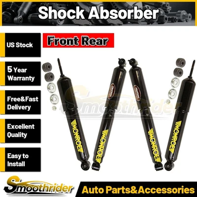 For Chevrolet Colorado 2004-2010 2011 2012 Monroe 4pcs Front Rear Shock Absorber - Image 1 of 4