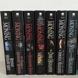 Karen Marie Moning Lot Of 7 HIGHLANDER 1 -7 Paperbacks - Bild 1 von 11