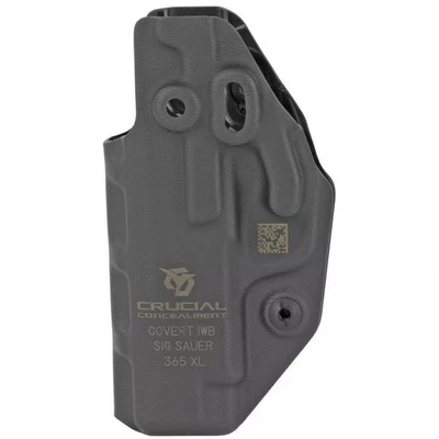 Crucial Concealment Covert IWB Holster Sig P365XL Ambidextrous Kydex Black 1113 - Image 1 of 2