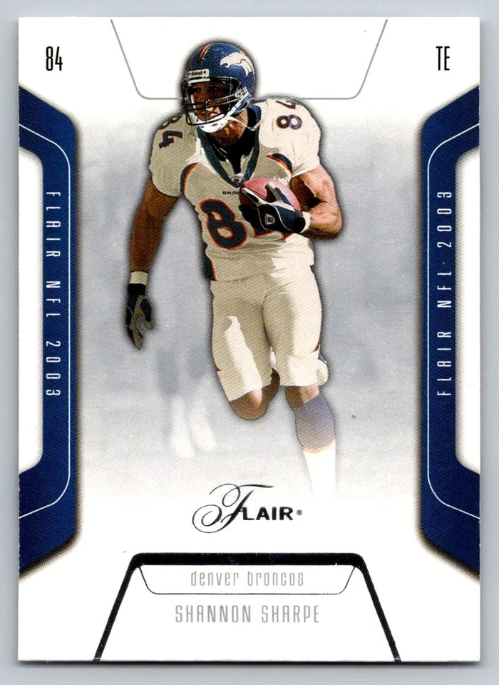2003 Flair - Shannon Sharpe #84 - Image 1 of 2