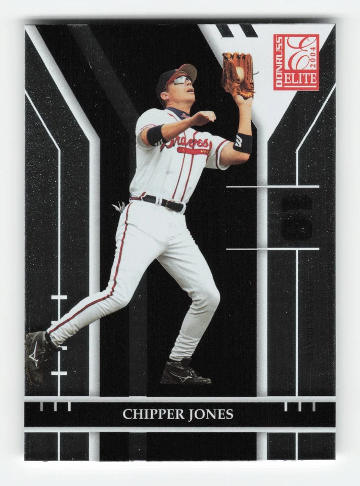 2004 Donruss Elite Extra Edition #77 Chipper Jones Near Mint or Better - Image 1 of 2