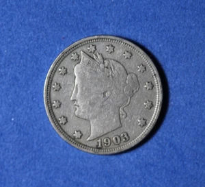 1903- Liberty V Nickel #P30303 - Bild 1 von 2