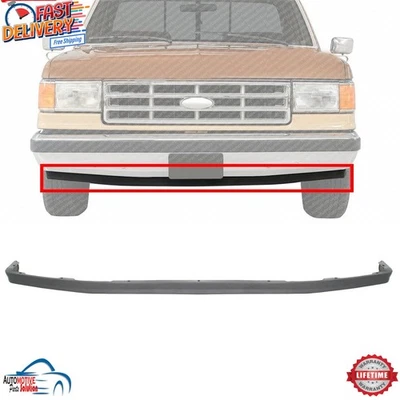 NEW FRONT BUMPER LOWER VALANCE AIR DEFLECTOR FOR 1987-1991 FORD F-150 FO1093101 Foto 1 de 4