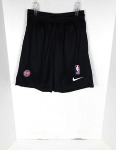 2021-22 Womens Detroit Pistons Retail Black Training Shorts Nike XS - Picture 1 of 5