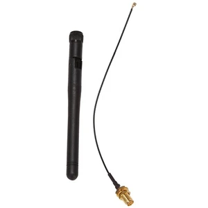 1X(433Mhz Antenna 5Dbi GSM RP-SMA Plug Rubber Lorawan Antenna + IPX to SMA1347 - Afbeelding 1 van 8