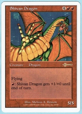 Shivan Dragon 2000 Beatdown Red Rare Creature MTG NM AZ1 - Image 1 of 2