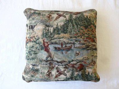 Fly FIshing Decorative Pillow - Image 1 of 4