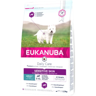 EUKANUBA Daily Care Adult Sensitive Skin All Breeds 2.3 kg - Bild 1 von 3