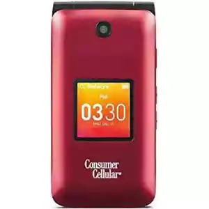 Alcatel Go Flip 4044L - 4GB - Red (Consumer Cellular) 4G LTE Flip Cell Phone - Picture 1 of 4