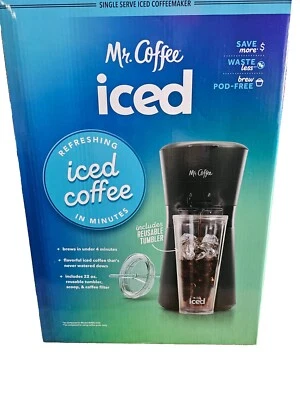 Mr. 咖啡冰咖啡机 带 22 盎司 可重复使用不倒翁和咖啡过滤器 — 第 1/4 张图片