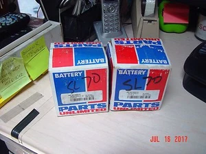  Honda CT70K Trail 70/SL70K Motosport Pair of Batteries - Picture 1 of 5