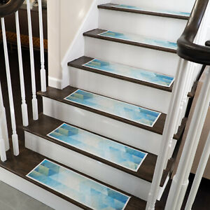 Stair Treads - Anti-Slip Carpet Strips for Indoor Stairs, Pack of 4/7/13
