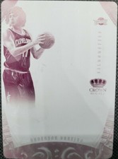ANDERSON VAREJAO 2012-13 Panini Preferred Silhouettes PRINTING PLATE SP 1/1 Cavs