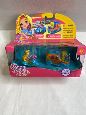 Sunny Day Nickelodeon Hairdryer Scooter & Doodle Mobile  Die Cast Vehicles  New - Image 1 of 4