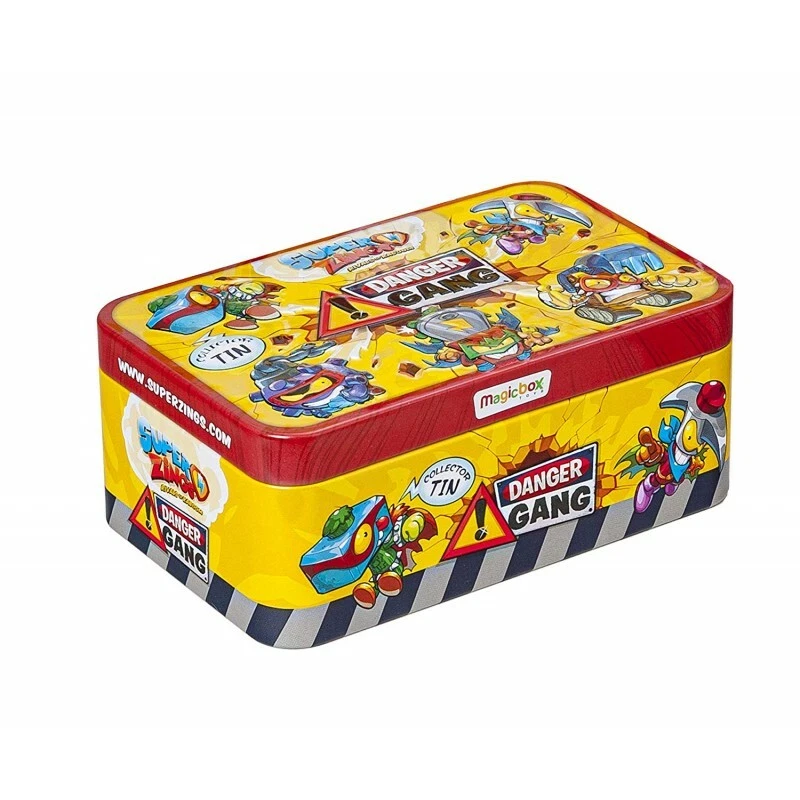 CAJA LATA SUPERZINGS SERIE 4 MAGIC BOX DANGER GANG ENVIO 24/48h