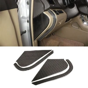 Carbon Fiber Door Buffer Cushion Pad Panel Cover For Toyota Highlander 2009-2013 - Imagen 1 de 8