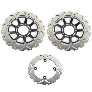 For TRIUMPH Speed Triple 1050 2005 2006 2007 05 06 07 Front Rear Brake Discs - Bild 1 von 10