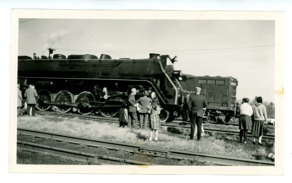 1959 Vintage photo snapshot READING 2124 IRON HORSE RAMBLE - Bridgeport, PA #1 - Image 1 of 1