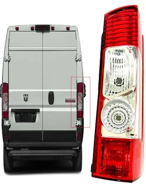 Fits 2014-2024 Ram Promaster Right Rear Tail Light W/o Bulbs 1500 2500 3500 RH Foto 1 de 4