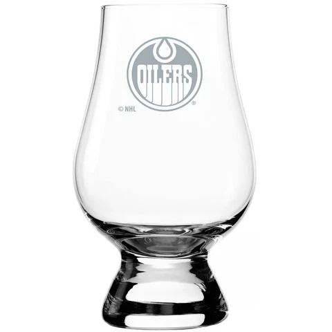Edmonton Oilers 6oz. Glencairn Whiskey Glass Cover