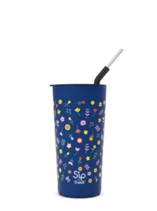 BlueThermos Sip Journey Stainless Steel Hydration Bottle 24 Ounce With Straw - Picture 1 of 1