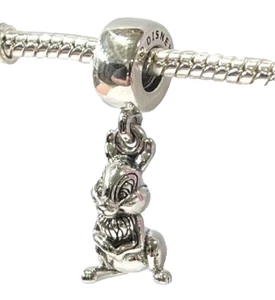 PANDORA Charm Sterling Silver ALE S925 DISNEY THUMPER HANGING 796342 - Picture 1 of 3