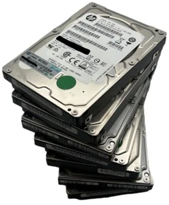 (LOT OF 7) HP 146GB 15K SATA HARD DRIVES - TESTED!! - Picture 1 of 2