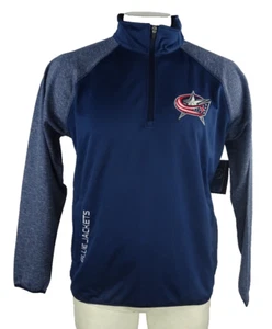 Columbus Blue Jackets NHL G-III Men's Quarter-Zip Track Jacket - Picture 1 of 9