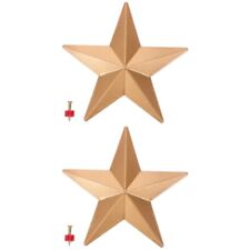 2pcs Five-pointed Star Hanging Decor Pendant Wall Decor Home Wall