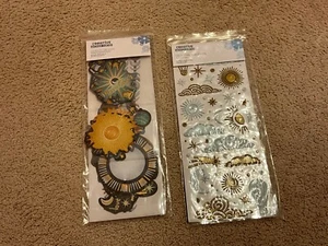 CM Celestial Delights Puffy Stickers & Foiled Embellishments from Secret Box - Picture 1 of 2