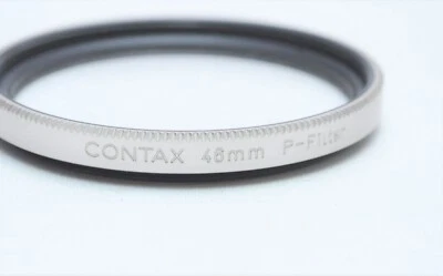 CONTAX 46mm P Filter Protector Filter (Gold Ring) *EX* - Image 1 of 2