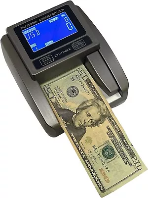 Counterfeit Bill Detector Automatic Money For USD/CDN, UV/MT/IR/Color/Size - Image 1 of 4