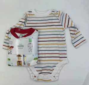 Infant Baby Boy Girl 2 Piece Long Sleeve One Piece Jumpsuit & Romper Size 6-9 M - Picture 1 of 1